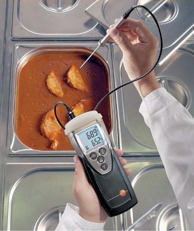 110 Élelmiszeripari hőmérséklet mérő, ellenőrző műszer